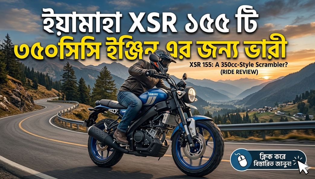yahama xsr 155 retro motorcycling